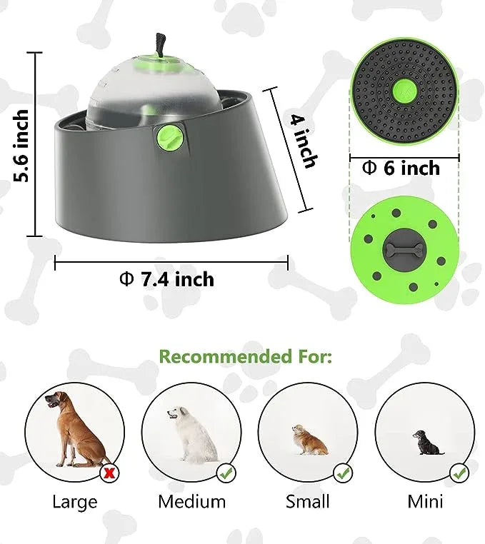 3-N-1 Interactive Slow Feeder Dog Food Puzzle - HolyPetz™