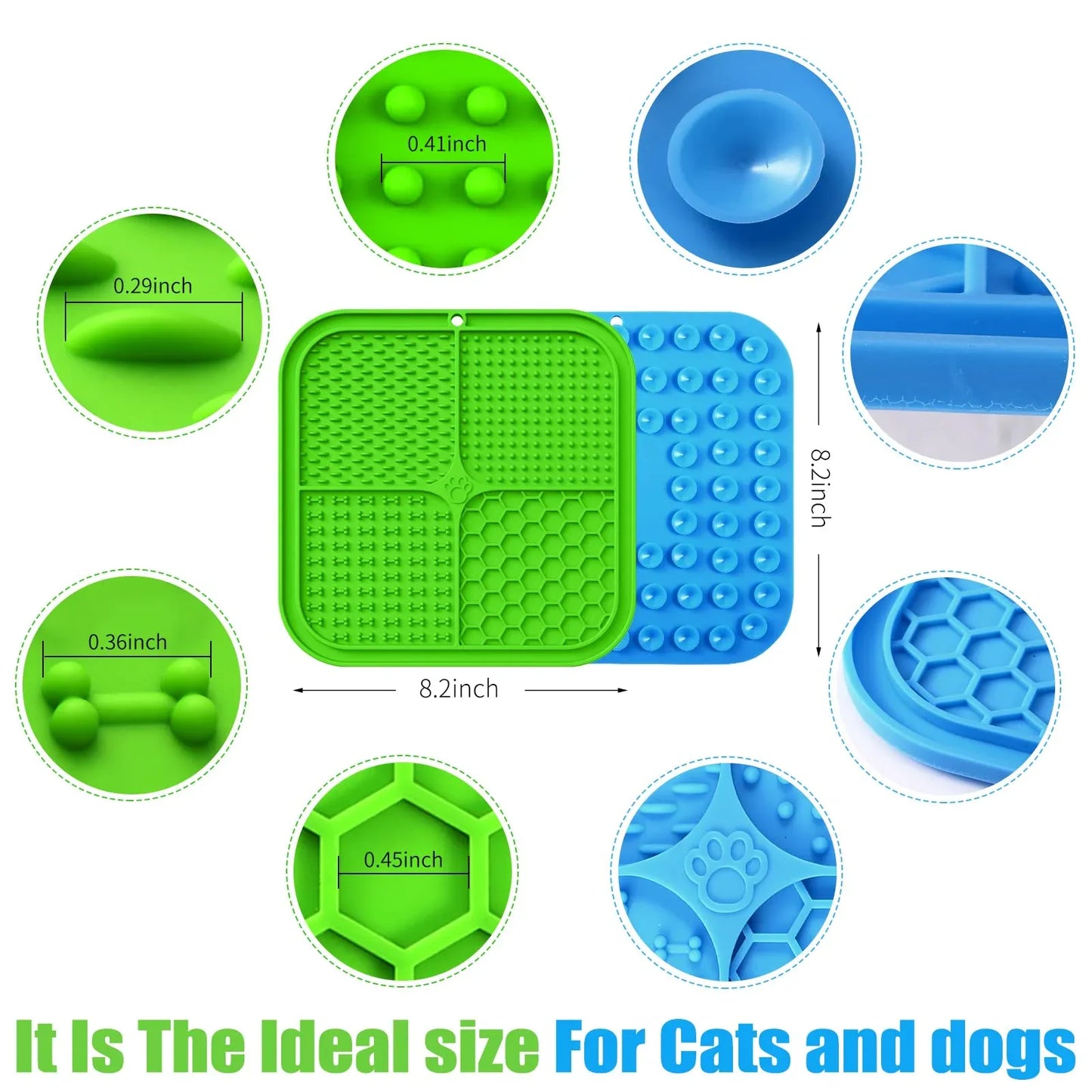 Pet Silicone Slow Feeder Mat - HolyPetz™