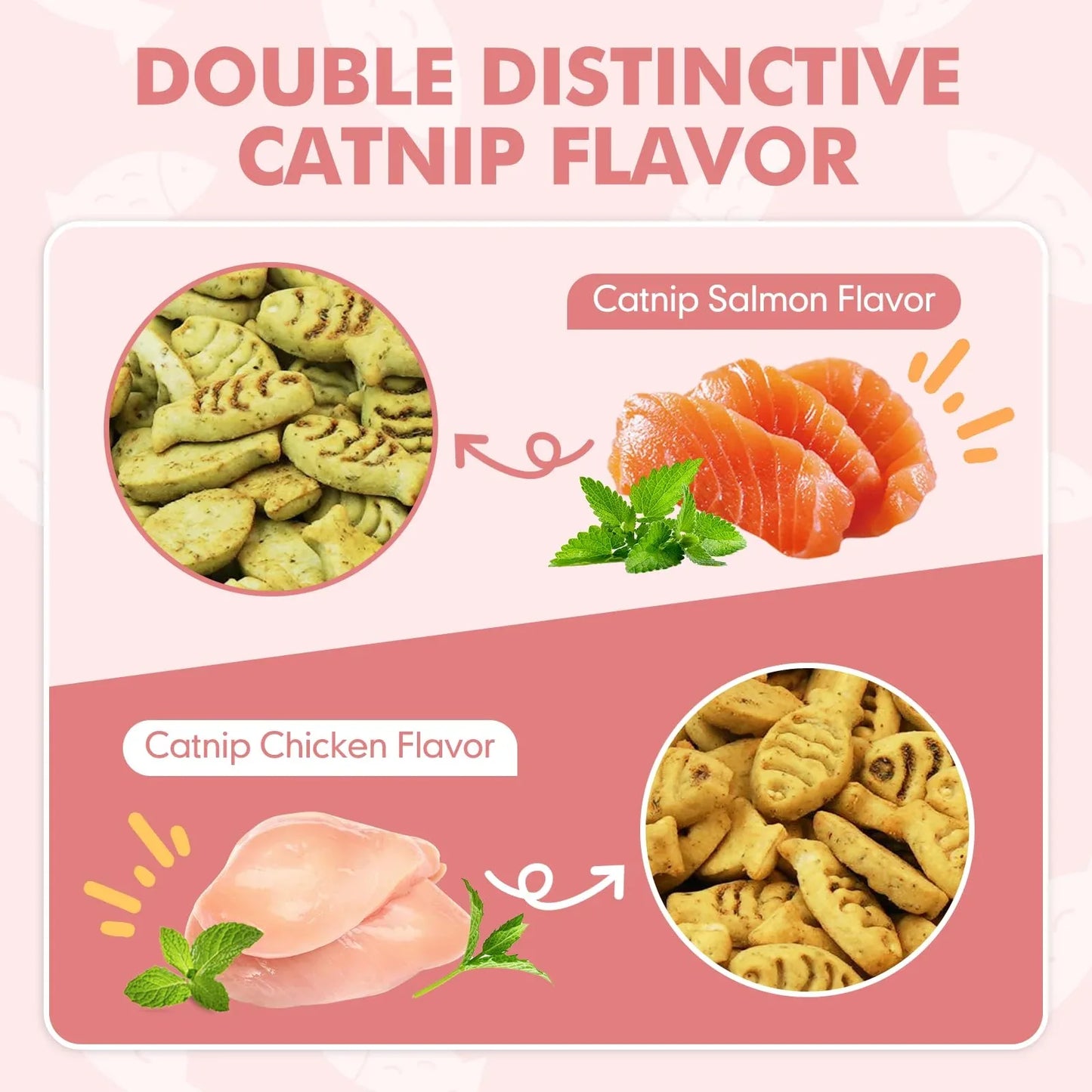 Natural Catnip Biscuit Snack Treats - HolyPetz™