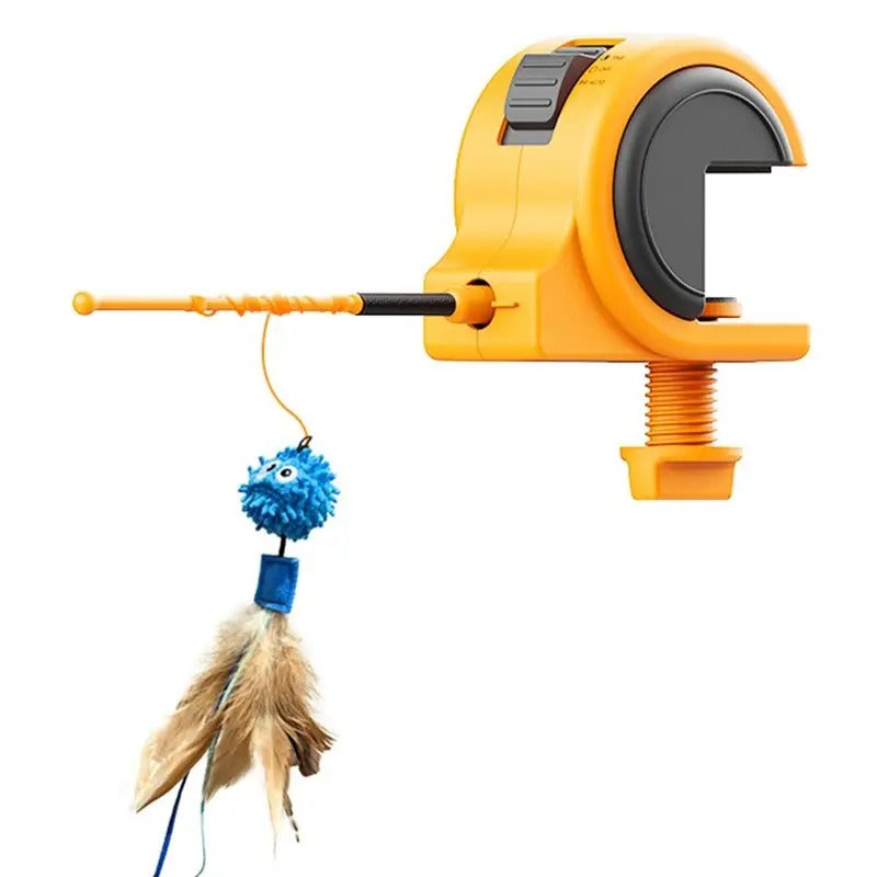 Cat Automatic Hanging Feather Teaser Toy