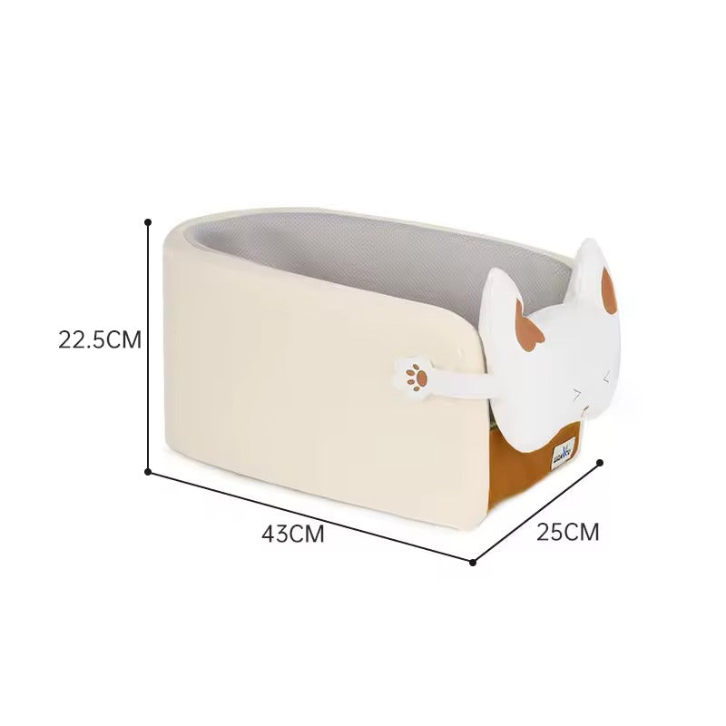 Cat & Dog Booster Car Seat Console