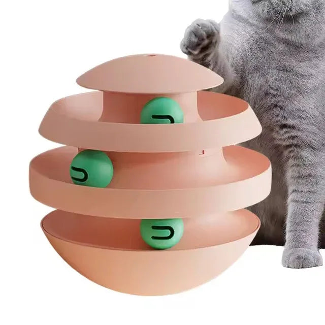 Cat Rotating Tumbler Ball Toy - HolyPetz™