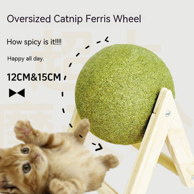 Giant Catnip Rolling Ball