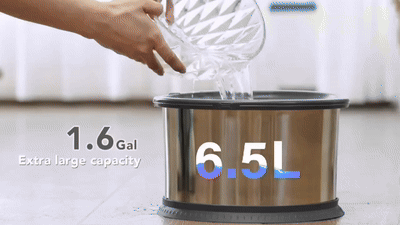 Dog No Spill 6.5L Capacity Stainless Steel Water Bowl