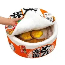 Cat Ramen Noodle Hideaway Bed - HolyPetz™