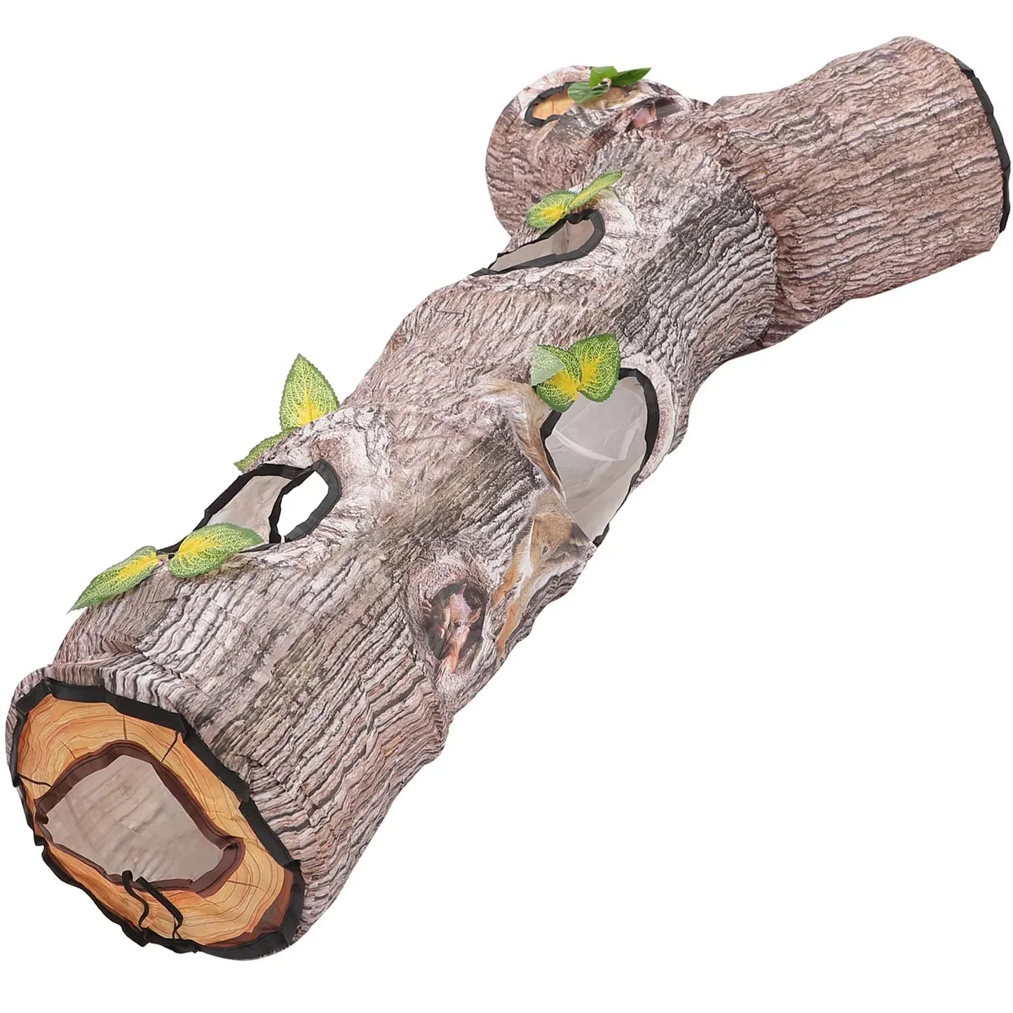 Cat Log Tunnel Playhouse - HolyPetz™