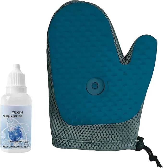 Pet Fur Remover Grooming Mist Glove