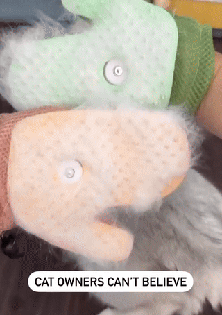 Pet Fur Remover Grooming Mist Glove