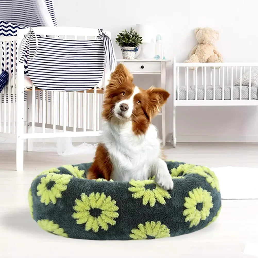 Pet Plush Tunnel Donut Bed - HolyPetz™