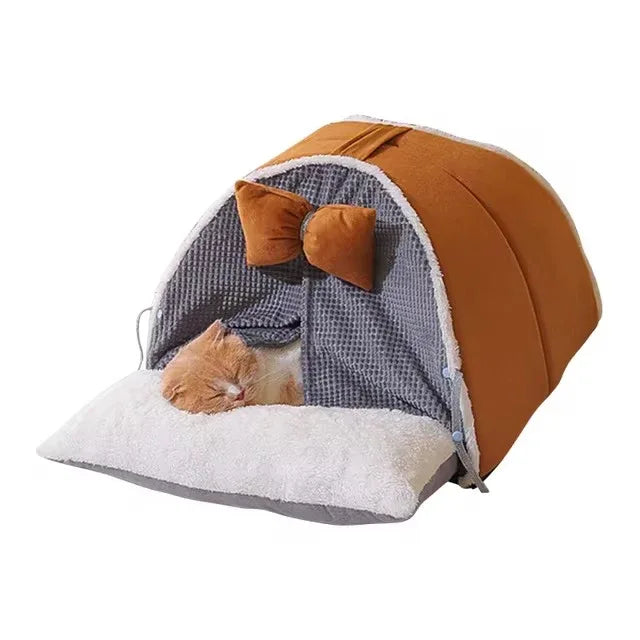 Cat Sleeping Bag Cave Bed - HolyPetz™
