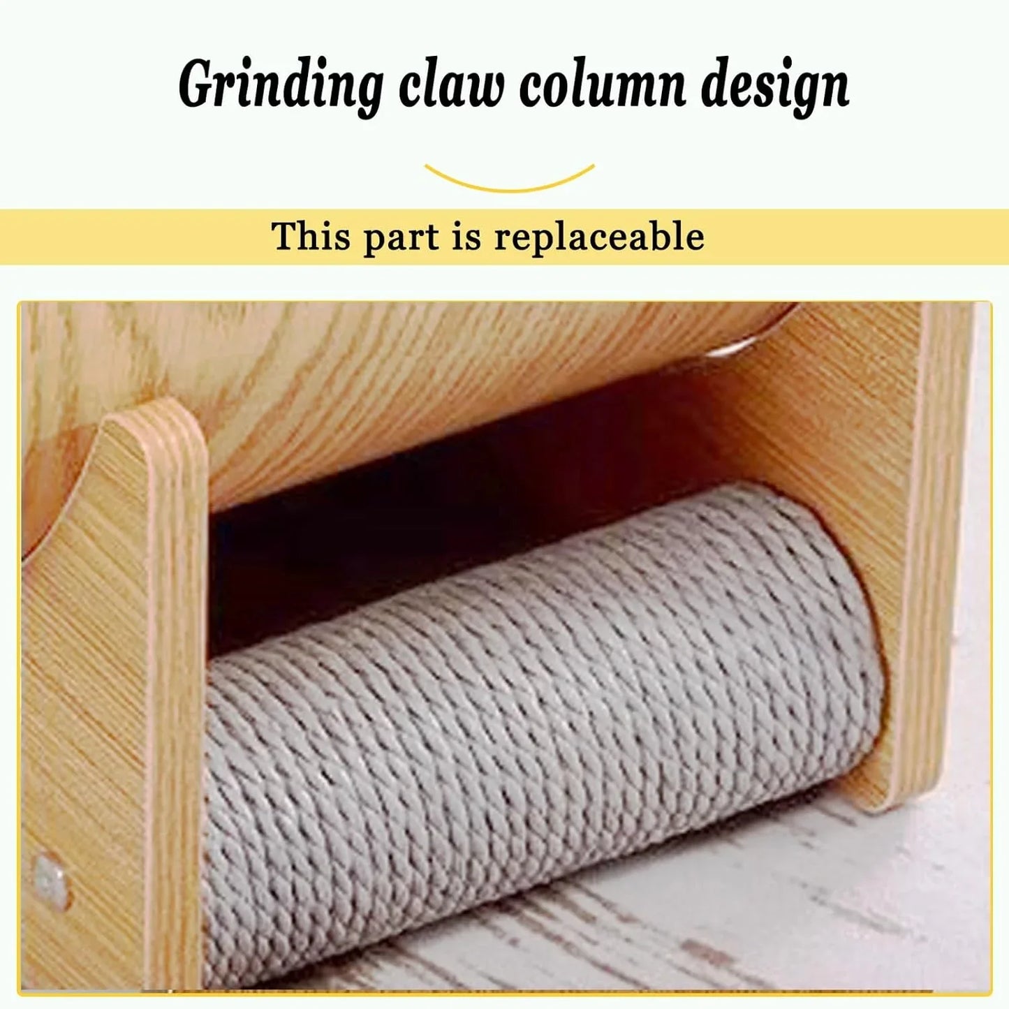 Cat Wooden Bed Transparent Spaceship Capsule - HolyPetz™