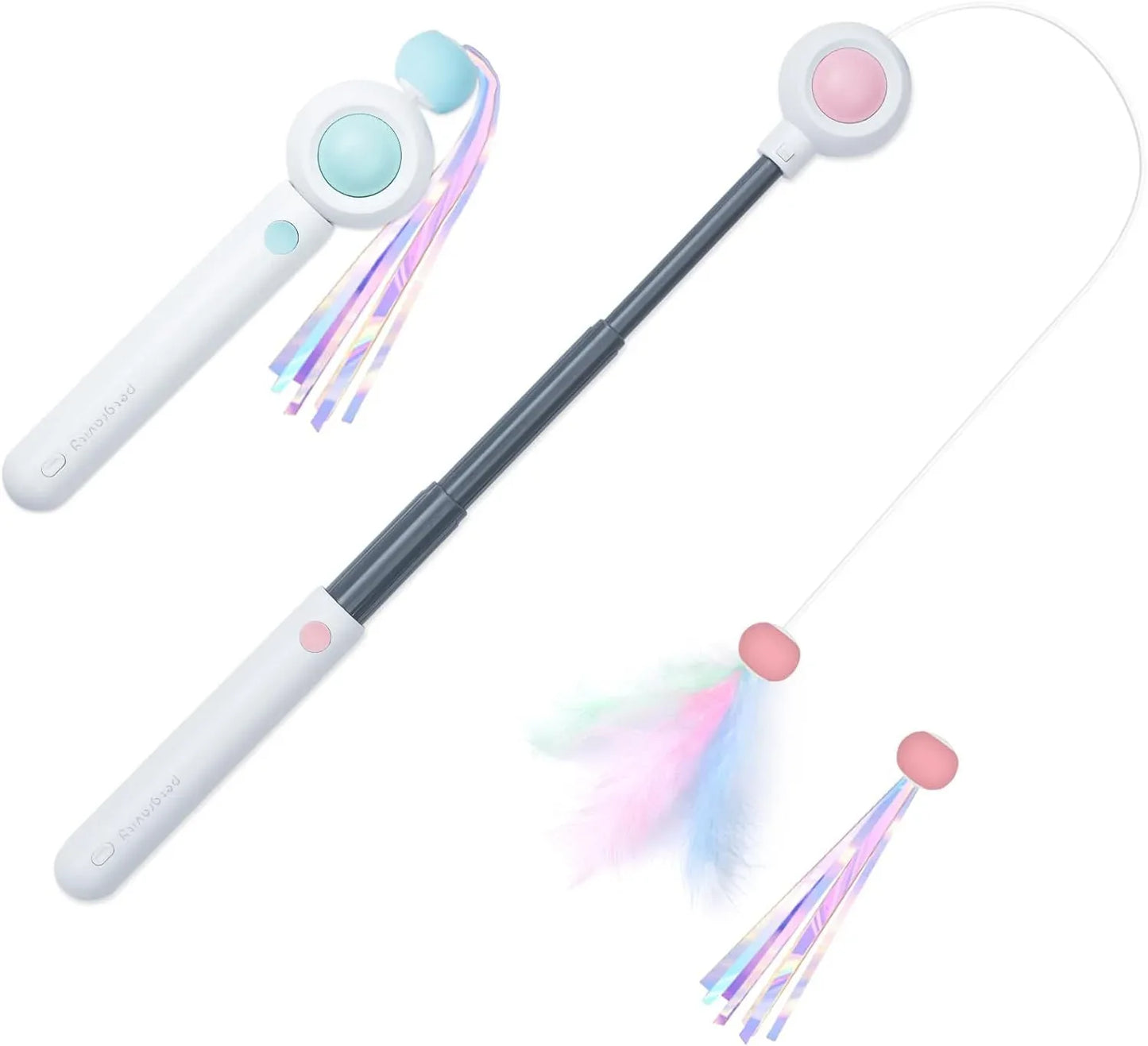 Retractable Cat Wand Laser Light Toy - HolyPetz™