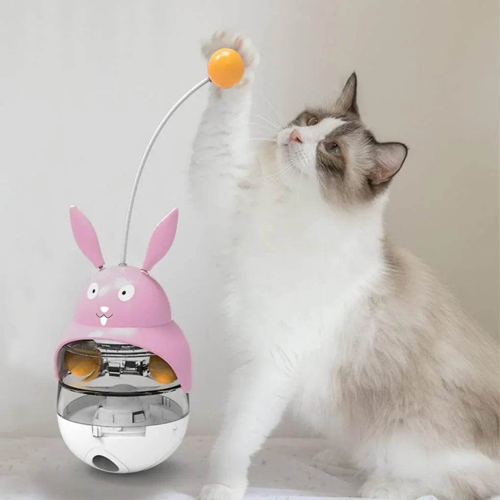 Cat Food Treat Dispenser Ball Toy - HolyPetz™