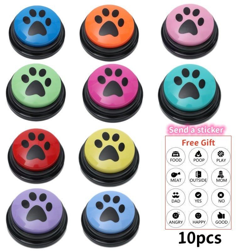 Pet Recordable Talking Button Set