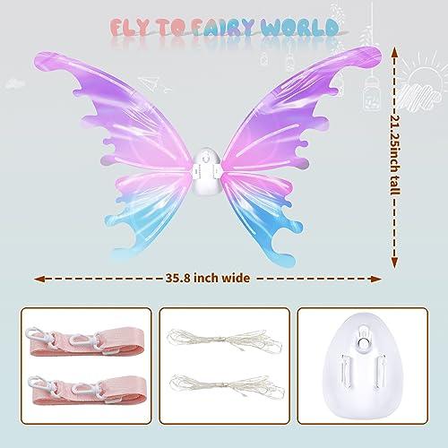 Electric Light Up LED Dog Butterfly Fairy Wings - HolyPetz™