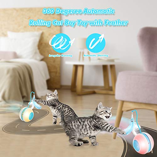 Cat LED Automatic Ball Toy