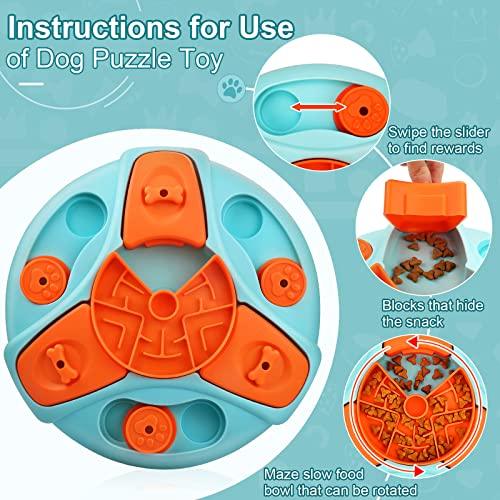 Dog Slow Feeder Treat Puzzle IQ Toy - HolyPetz™
