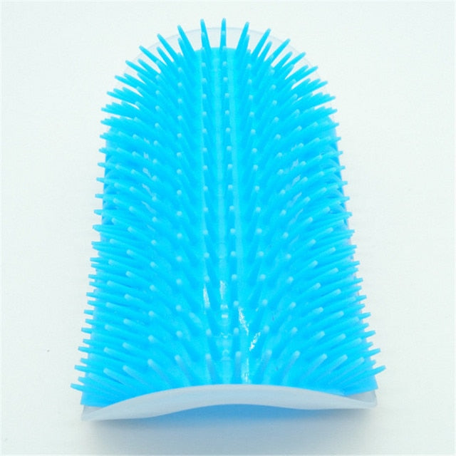 Cat Corner Scratcher Self-Grooming Brush