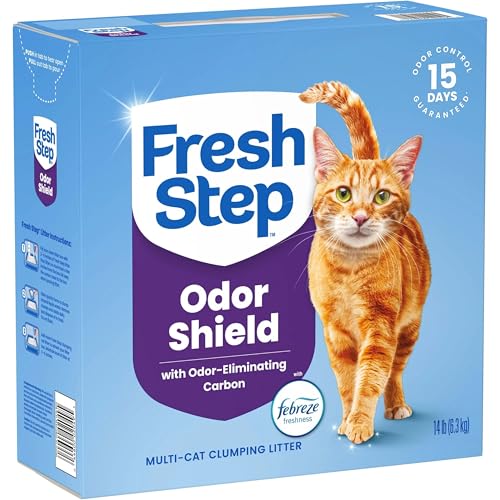 Fresh Step Clumping Cat Litter with Odor Control 14lbs
