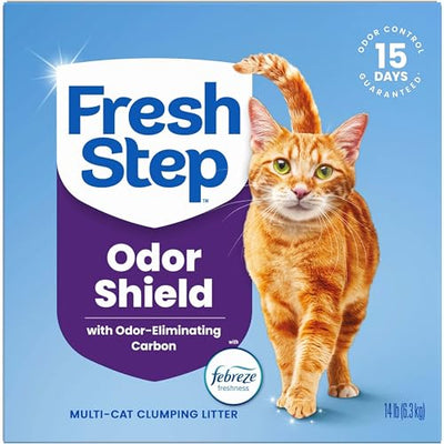 Fresh Step Clumping Cat Litter with Odor Control 14lbs