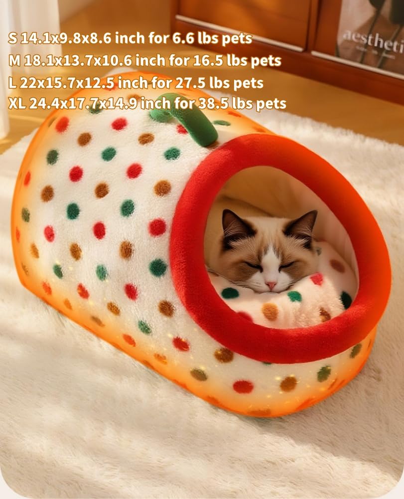 Cat & Dog Cozy Cave Bed