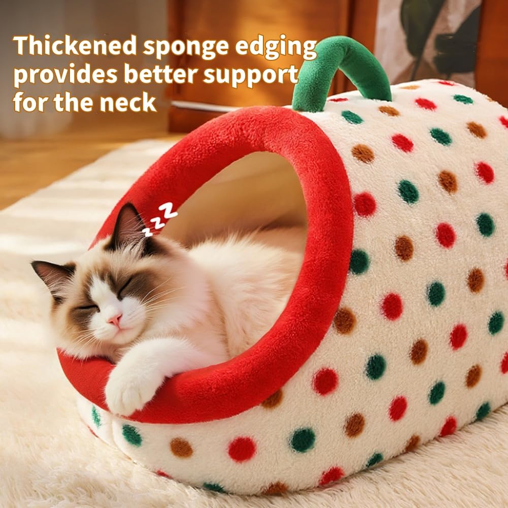 Cat & Dog Cozy Cave Bed