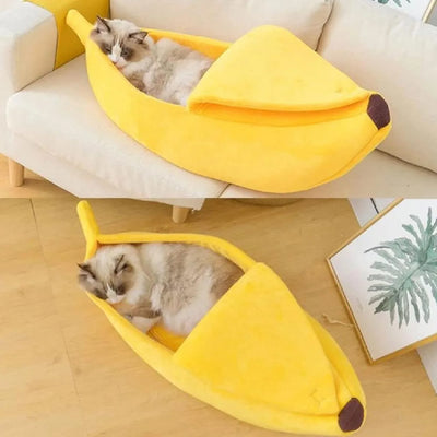 Pet Banana Cozy Bed House - HolyPetz™