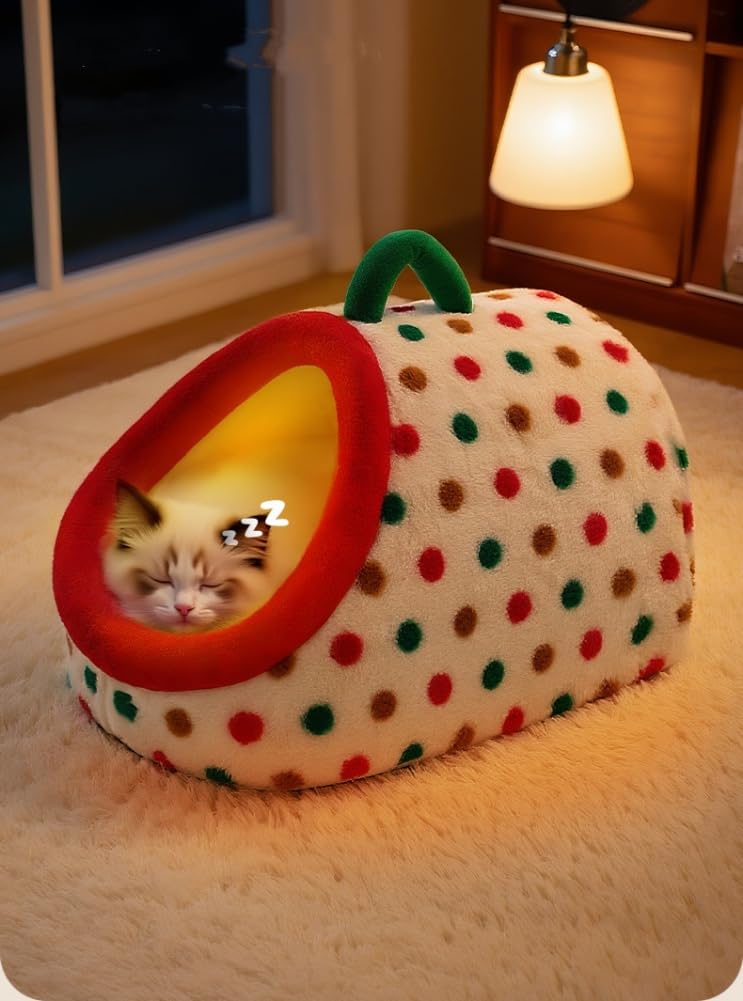 Cat & Dog Cozy Cave Bed