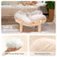 Cat Elevated Wooden Plush Cushion Bed