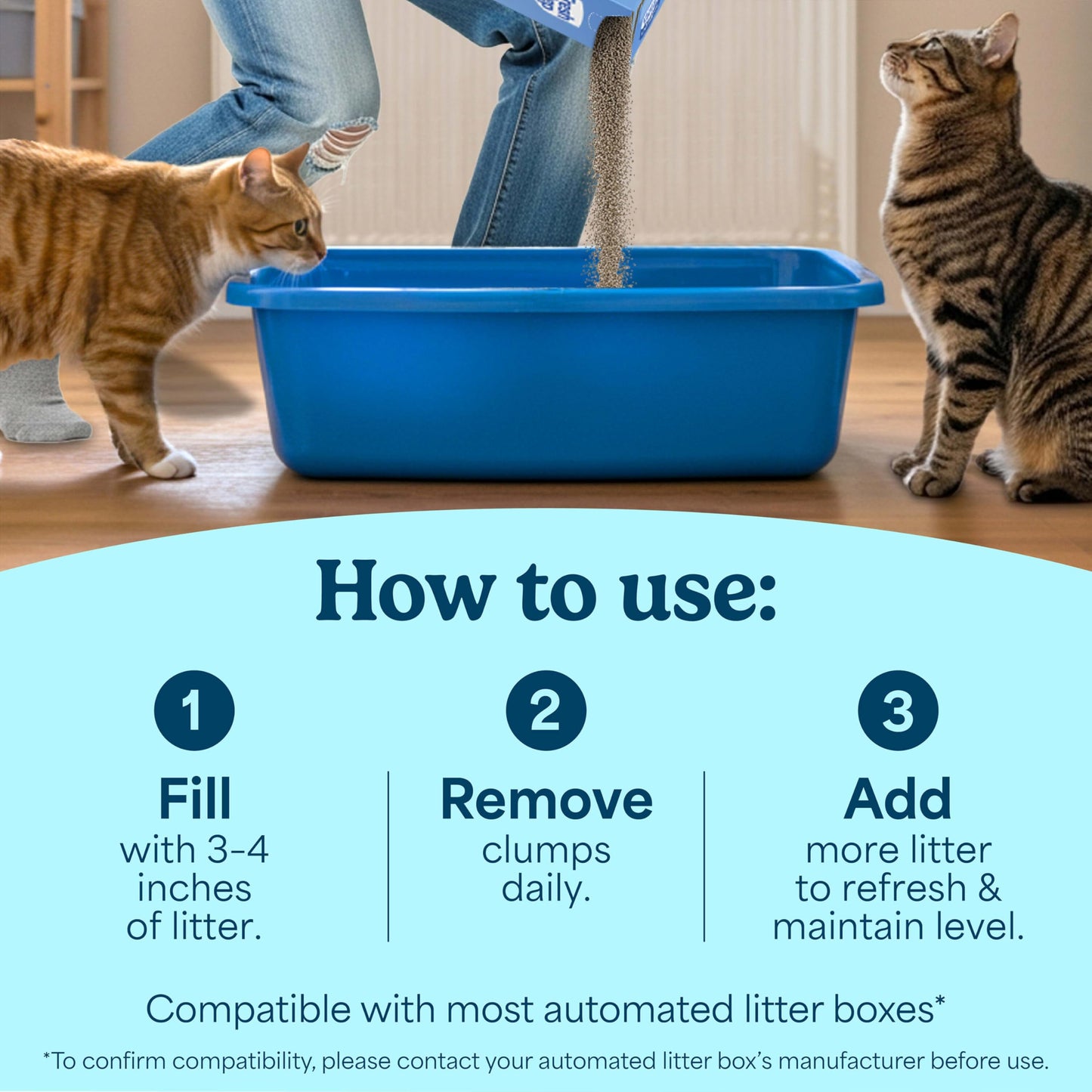 Fresh Step Clumping Cat Litter with Odor Control 14lbs