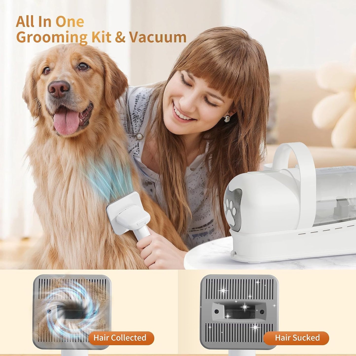 Cat & Dog Vacuum Grooming Kit