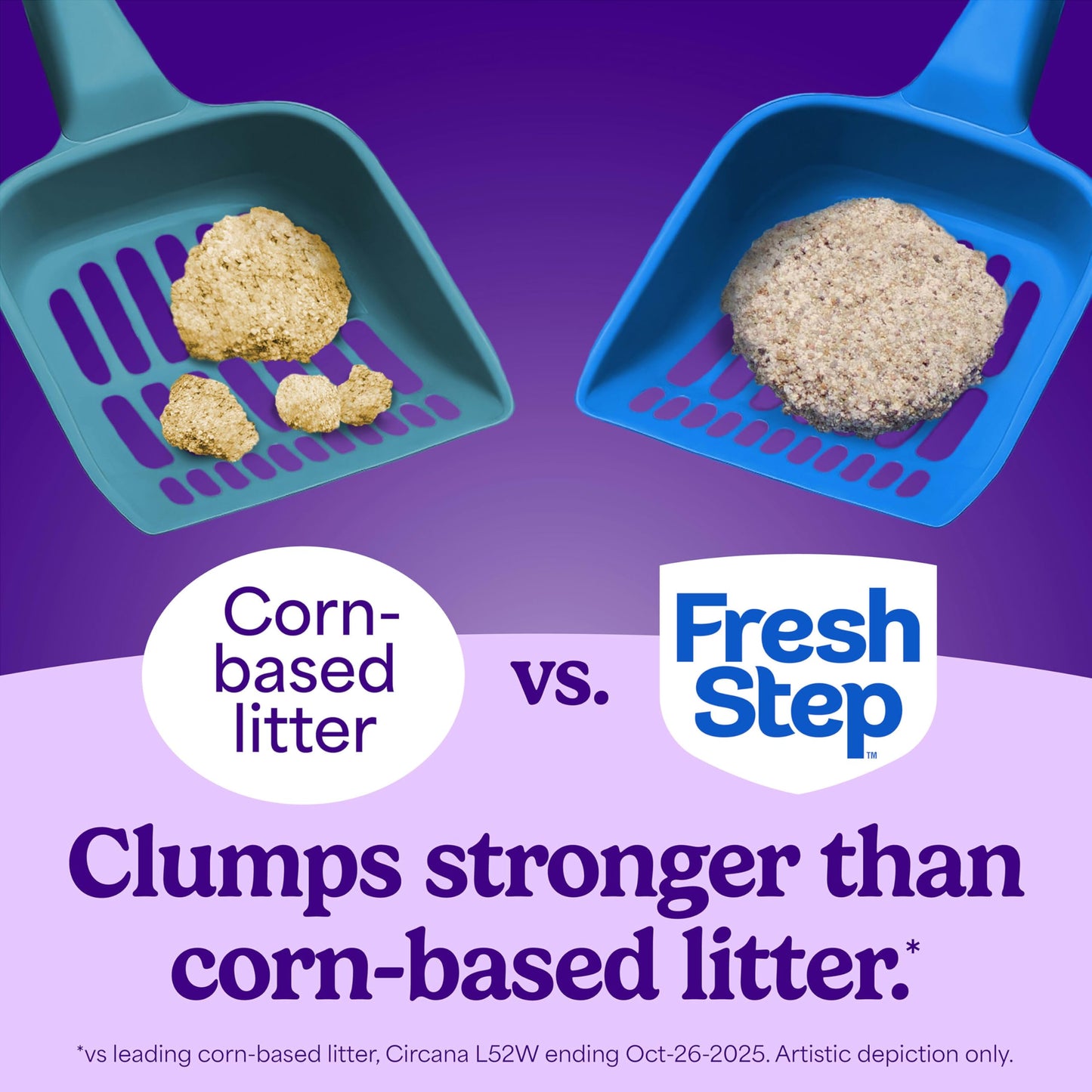 Fresh Step Clumping Cat Litter with Odor Control 14lbs