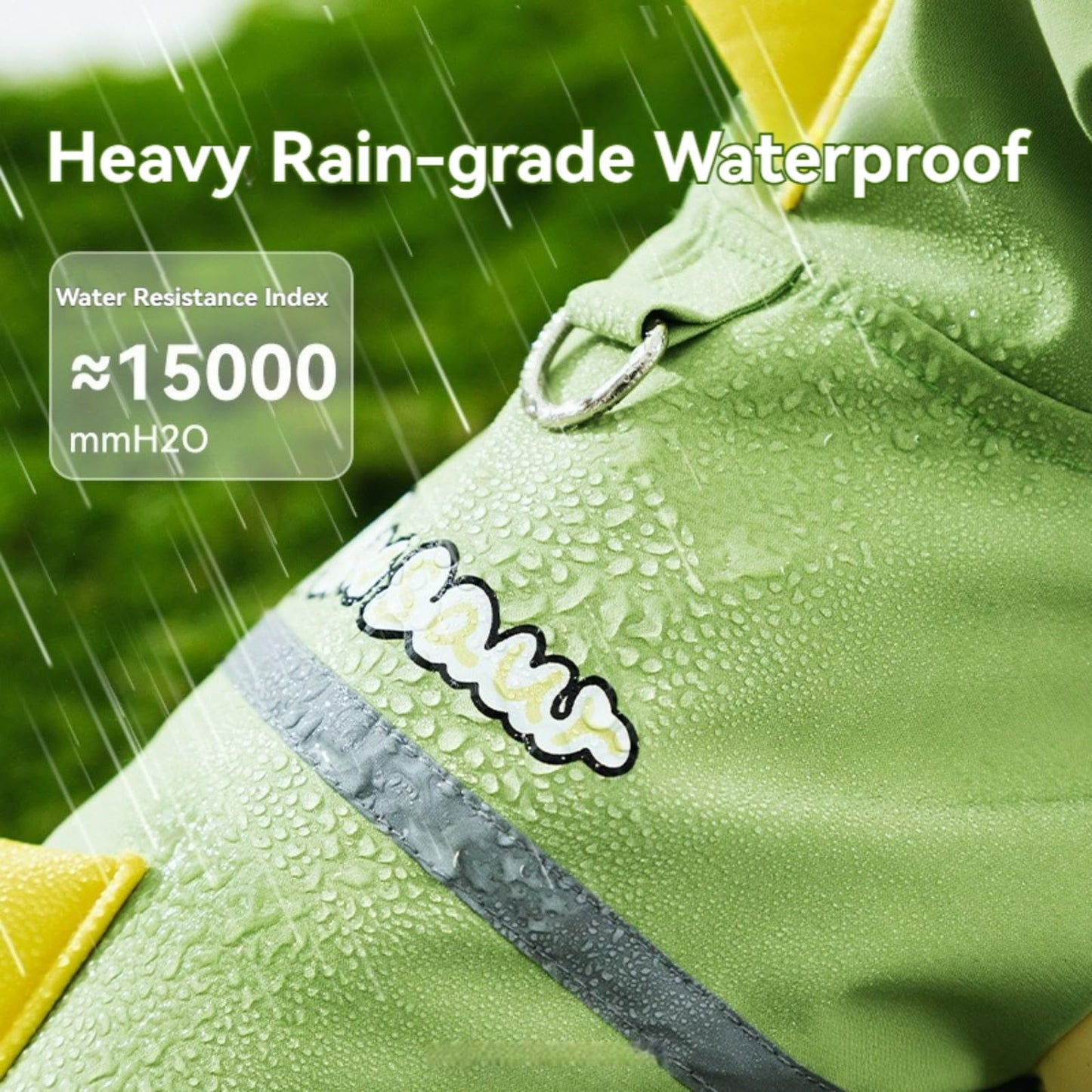 Dog Reflective Dinosaur Hoodie Raincoat & Leash