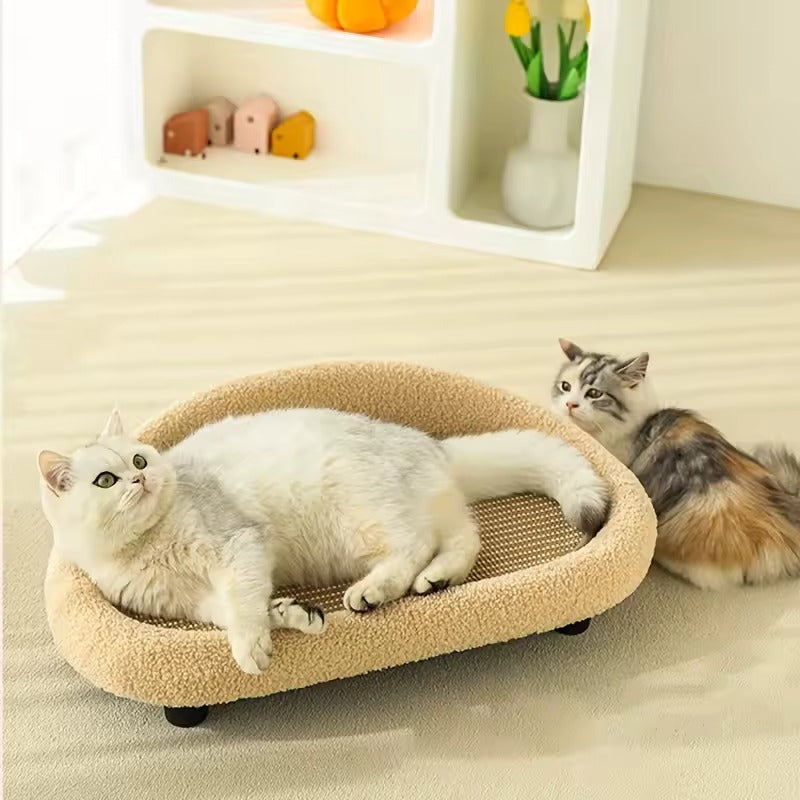 Cat Sisal Scratcher Couch Bed