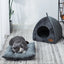 Pet Foldable Cozy Cave Bed