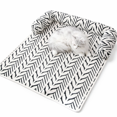 High-Quality Plush Pet Sofa Bed Mat For Cats & Dogs