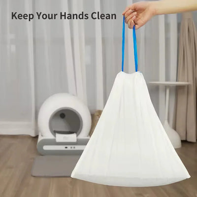 Cat Drawstring Litter Box Waste Liners - HolyPetz™