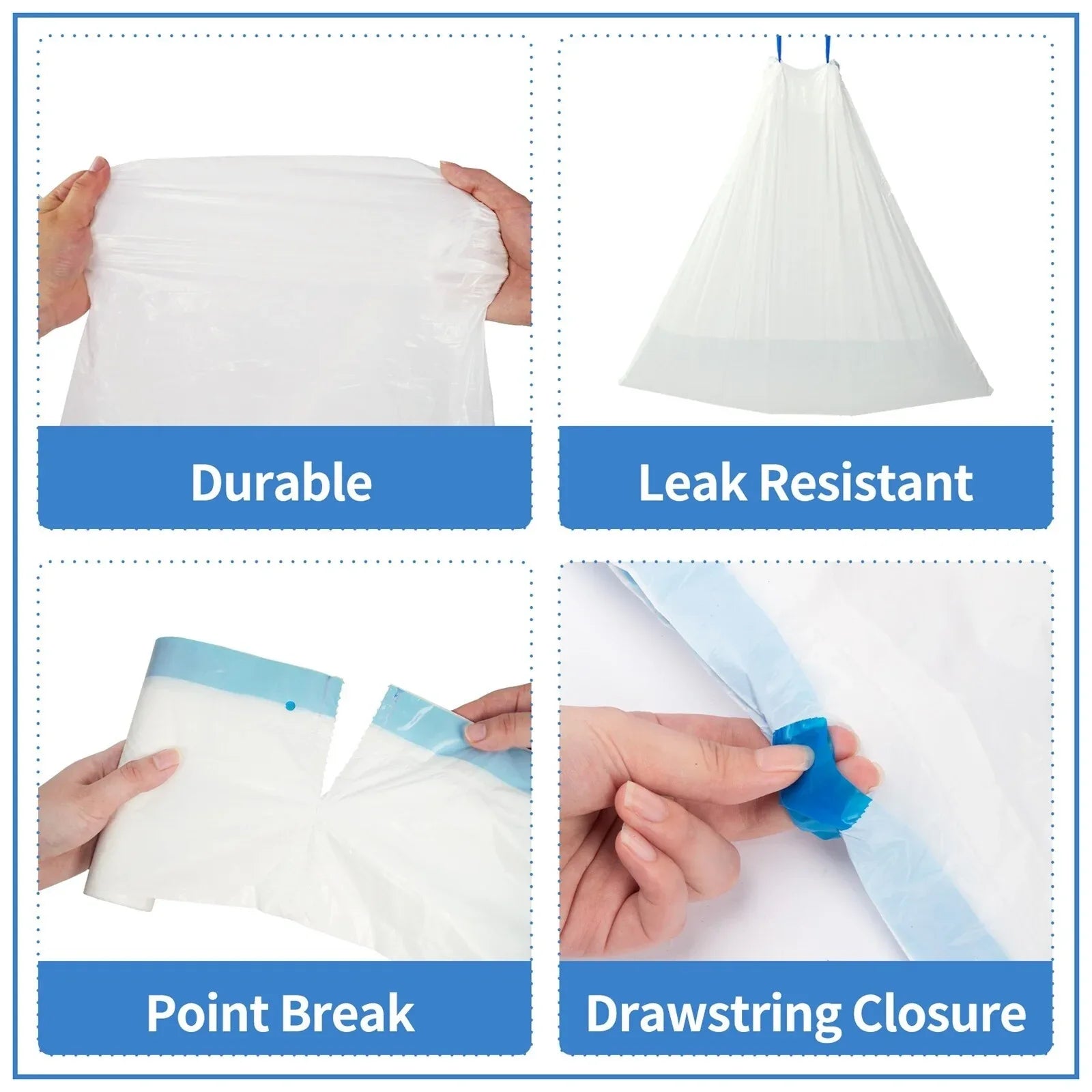 Cat Drawstring Litter Box Waste Liners - HolyPetz™