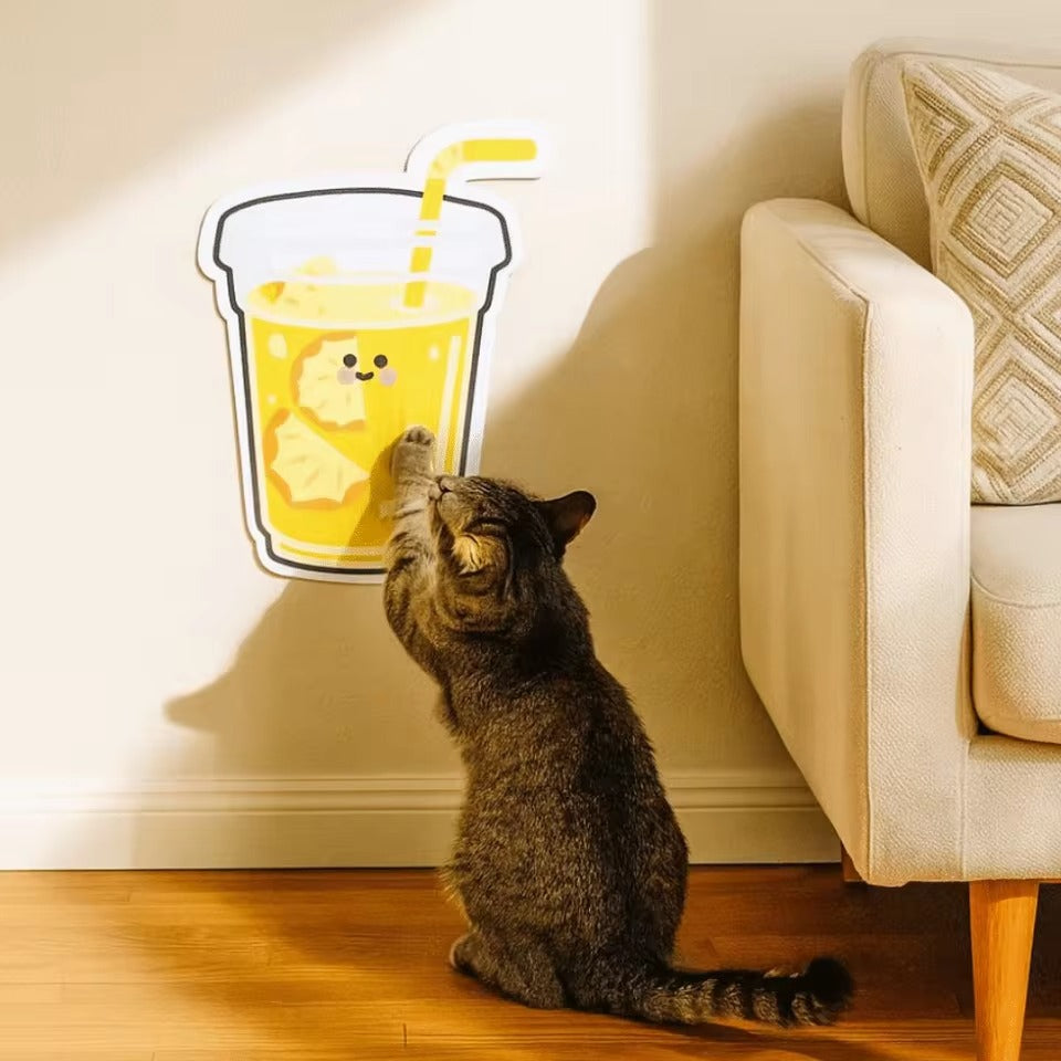Cat Wall Mounted Self-Adhesive Scratcher Pad