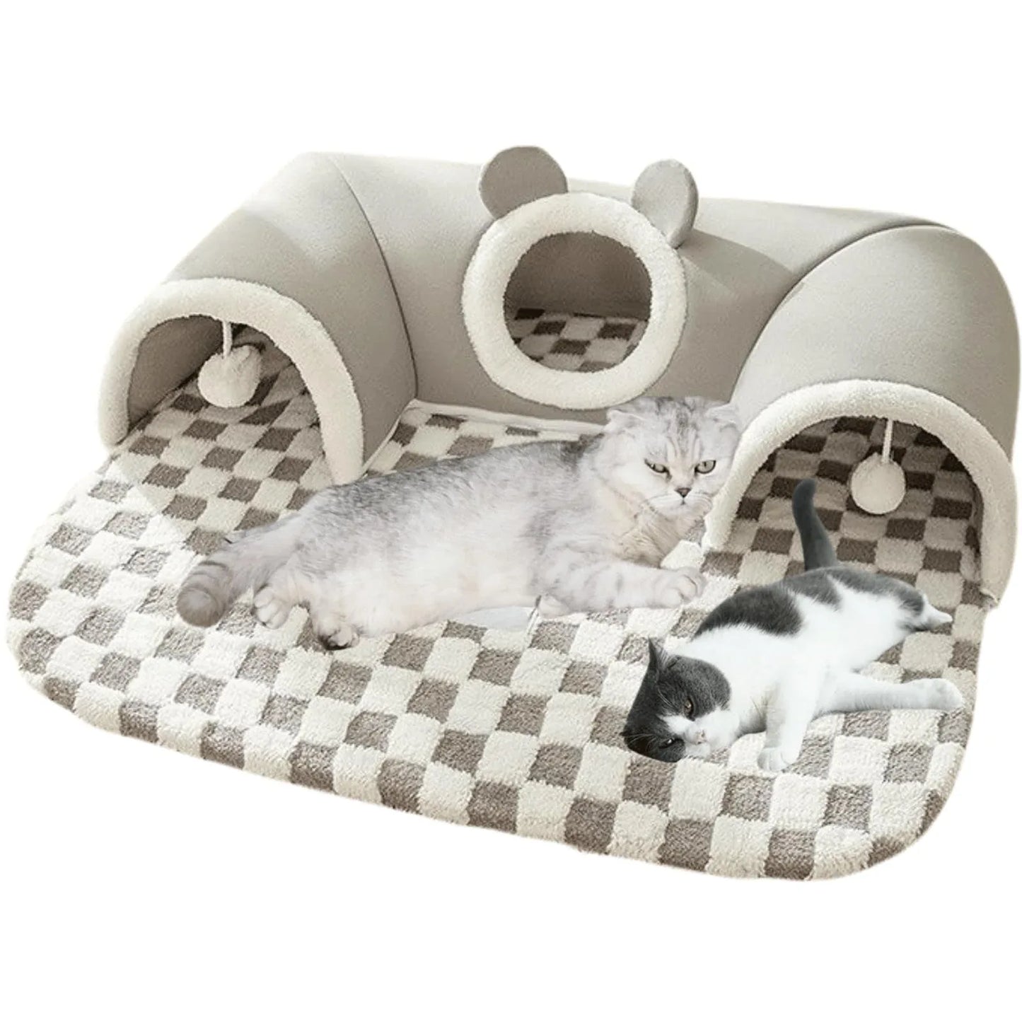 Cat Tunnel Cave Bed House - HolyPetz™