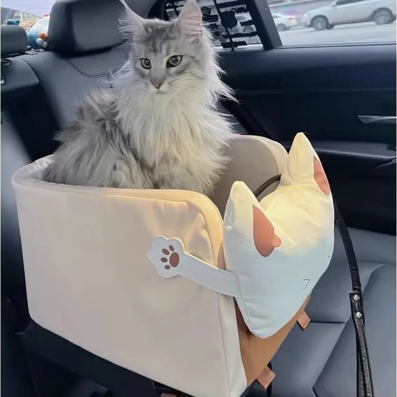 Cat & Dog Booster Car Seat Console