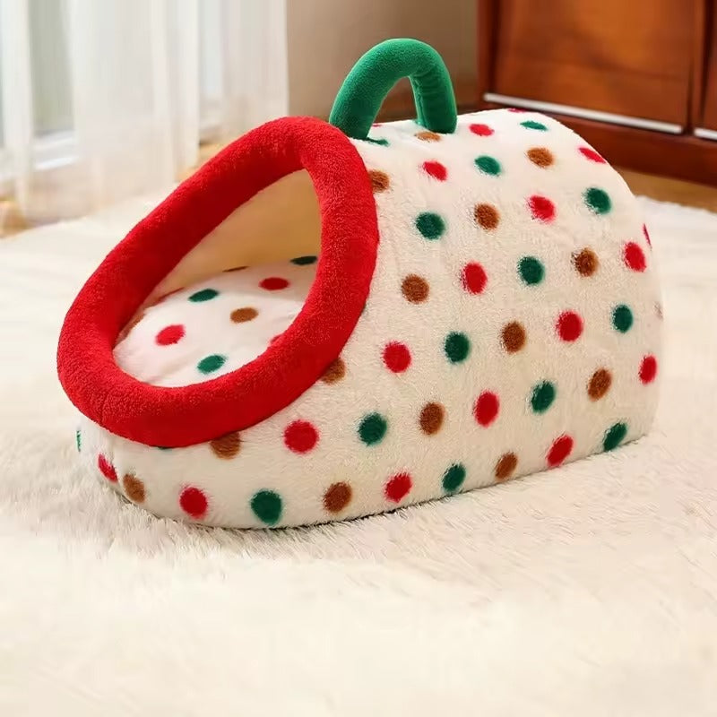 Cat & Dog Cozy Cave Bed