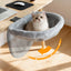 Cat Plush Foldable Hammock Bed Desk Perch
