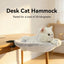 Cat Plush Foldable Hammock Bed Desk Perch