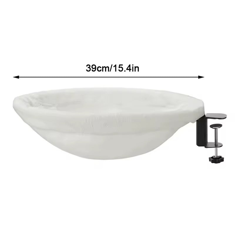 Cat Plush Foldable Hammock Bed Desk Perch