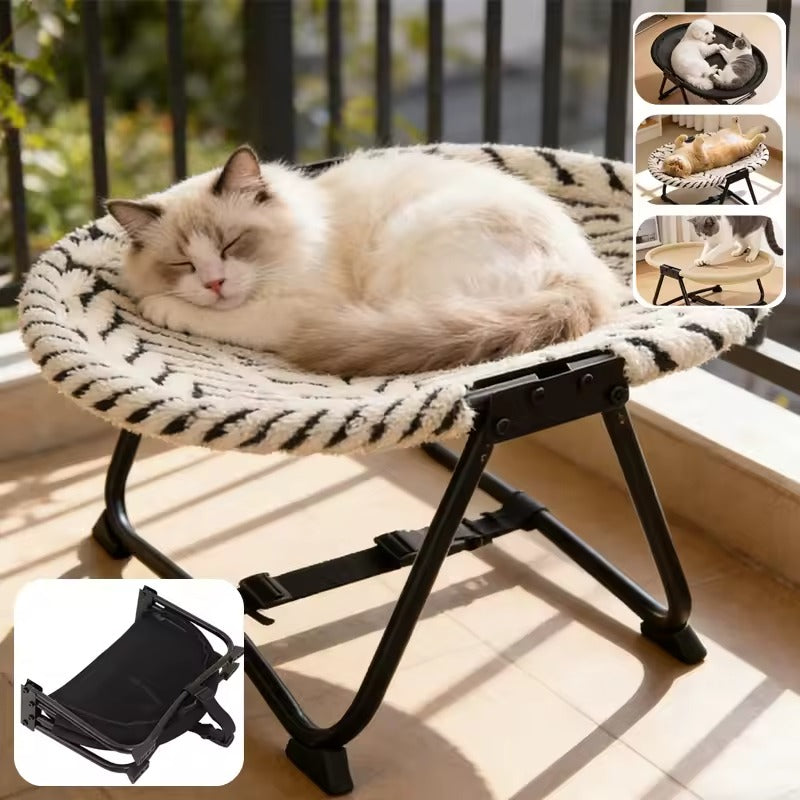 Cat & Dog Elevated Foldable Hammock Bed