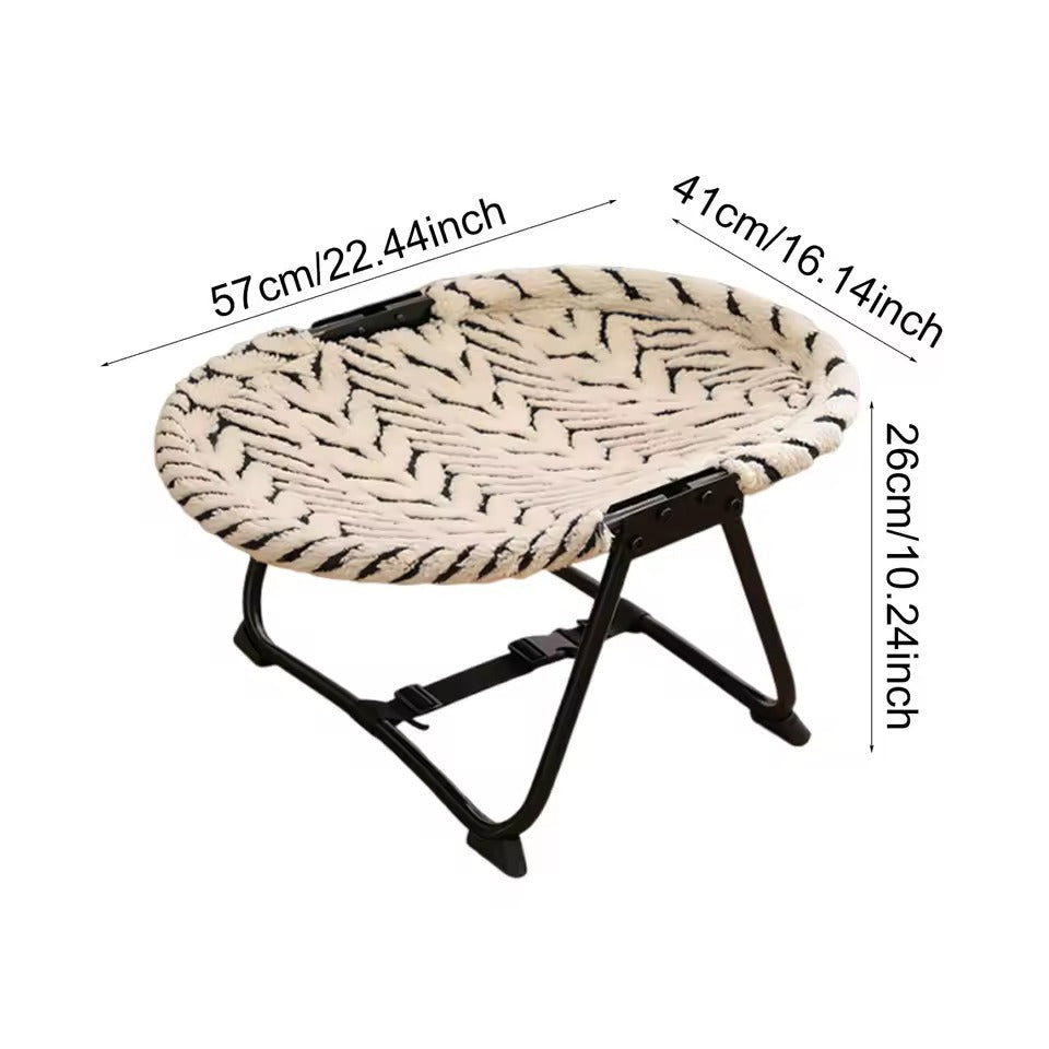 Cat & Dog Elevated Foldable Hammock Bed