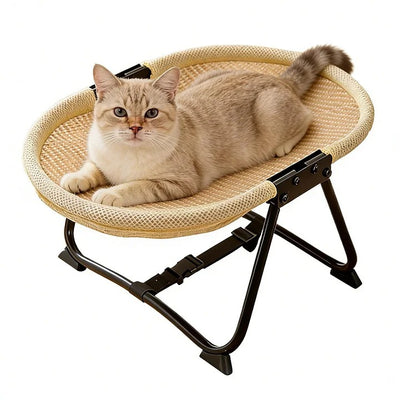 Cat & Dog Elevated  Hammock Foldable Bed