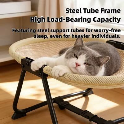 Cat & Dog Elevated  Hammock Foldable Bed
