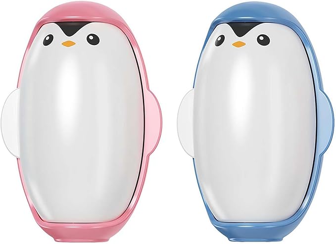 Penguin Shaped Reusable Washable Lint Roller